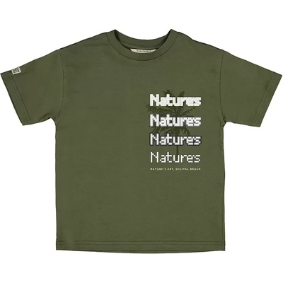 MAYORAL Тениска къс ръкав "nature" зелено каки за момче Mayoral