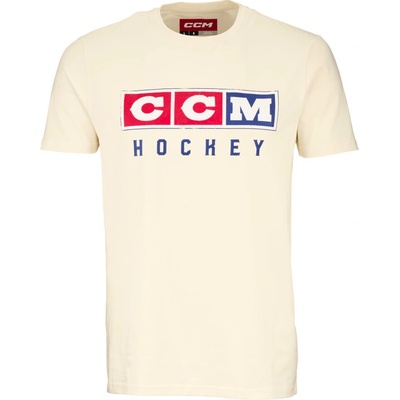 CCM Vintage Fall SS Tee Unbleached