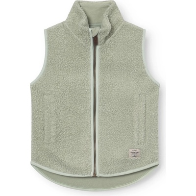 Mini A Ture Детски поларен елек Mini A Ture Kid's Matbattal Vest Fleece vest - Desert Sage - размер 122 (703-6702-0312)