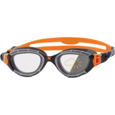Zoggs Плувни очила Zoggs Predator Flex Reactor Swimming goggles - Grey / Orange - размер Small (205-4831-0111)