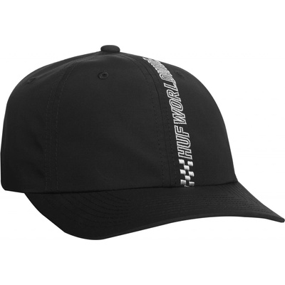 HUF Pole Position Black Strapback černá černá černá