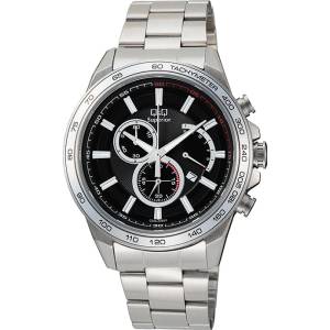 Q&Q Мъжки аналогов часовник Q&Q Superior Chronograph - C54A-505VY (C54A-505VY) Часовници