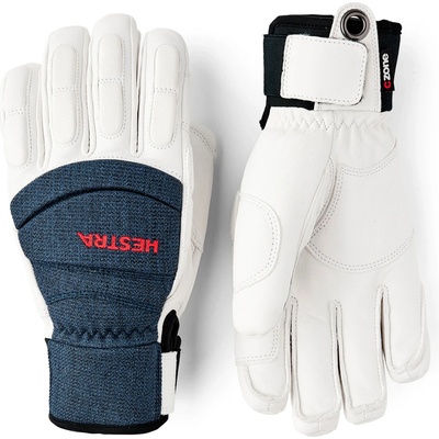 Hestra Ръкавици Hestra Vertical Cut Czone 5 Finger Gloves - Navy / White - размер 6 (EU) (202-3244-0611)