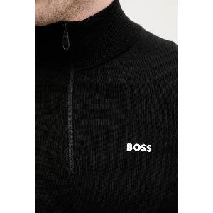 BOSS Green пуловер мъжки от памук KN_Ever-X QZ (50556146)