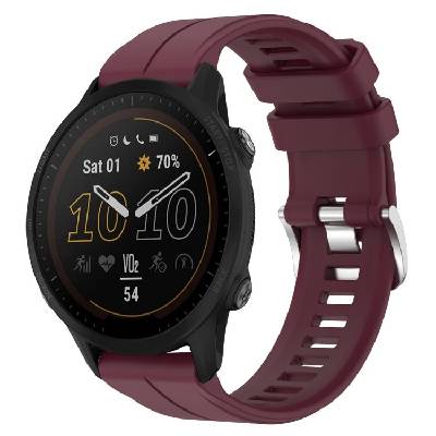 Řemínek Solid Wristband bordový pro Garmin Forerunner 955