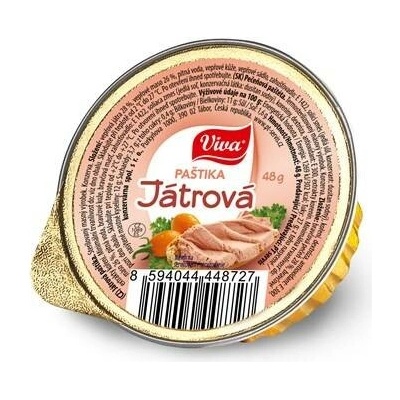 Viva Paštika játrová 30 x 48 g