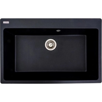 ELEFANT Гранитна кухненска мивка bogema 7850 - черен металик (bogema 7850)