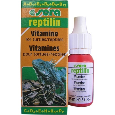 Sera Reptilin Vitamine 15 ml – Zboží Dáma