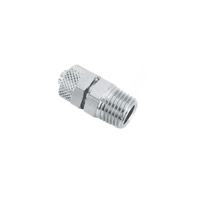 Adler Пневматична муфа с права 1/4 6x4 mm външна резба (0190.50)