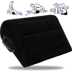 SuperLove Inflatable Sex Pillow with Handles Black