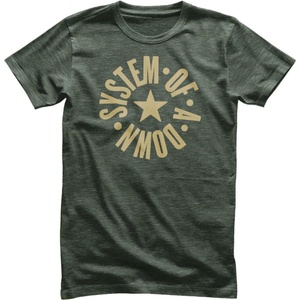 System of a Down Circle Star Logo Olive Heather XL Риза (WMX-1-SOAD007-DGH-XL)