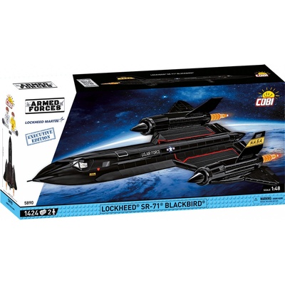 COBI 5890 Armed Forces Americký strategický průzkumný letoun Lockheed SR-71 Blackbird 1:48