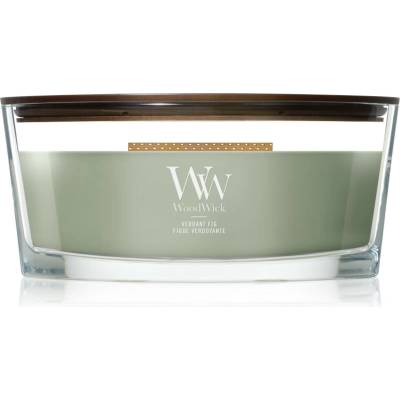 WoodWick Verdant Fig ароматна свещ с дървен фитил 453.6 гр