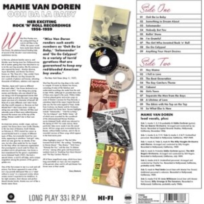 Ooh Ba La Baby - Her Exciting Rock N Roll Recordings 1956-1959 - Mamie Van Doren LP