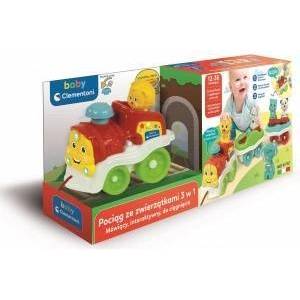 Clementoni Interactive Animal Train Polish language Clementoni 50802