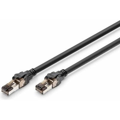 Digitus DK-1843-005 RJ45 CAT 8.1 S/FTP 0.5m černý
