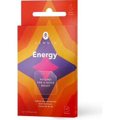 Energy - náplasti pro rychlé povzbuzení 30 ks