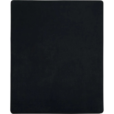 VidaXL Prostěradlo s gumou bavlna černé 140x200