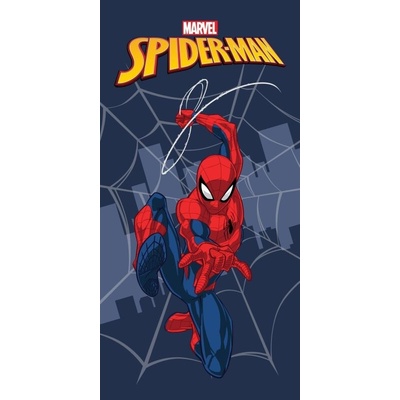 Jerry Fabrics osuška Micro Spiderman City Web 70 x 140 cm