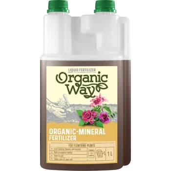 Image 1 of Seklos Органично-минерален тор за цветя и цъфтящи храсти Organic-mineral fertilizer for flowering plants - 1 л