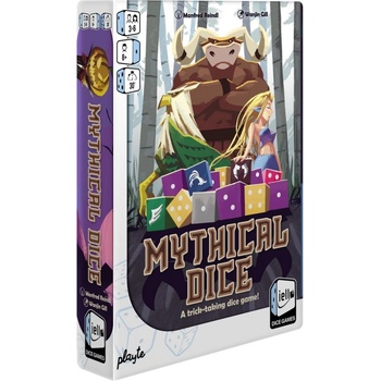 IELLO Настолна игра Mythical Dice - Семейна (70301-IE)