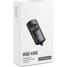 HORMANN HSE 4 BS 4511738 - diaľkový ovládač pohonu brány a vrát, 4-kanálový 868 MHz BiSecur, matný čierny HSE-4-BS_4511738
