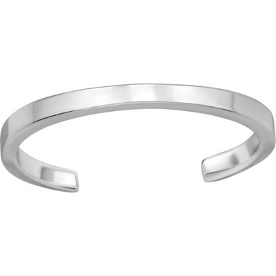 For Silver Jednoduchý otevřený prsten na nohu Stříbro 925