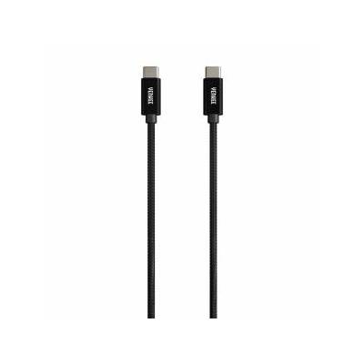 Кабел Yenkee USB Type-C към USB Type-C, 3 m, Черен, 2075100319