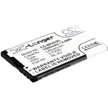 Cameron Sino Батерия за мобилен телефон NOKIA 301, 3120 Classic, 5530 XpressMusi BL-4U LIIon 3, 7V 1200mAh Cameron Sino (CS-NK4UXL)