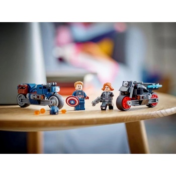 Image 1 of LEGO® Marvel - Black Widow & Captain America Motorcycles (76260)