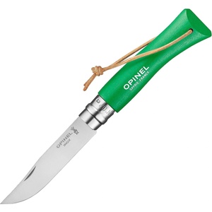 Opinel Сгъваем нож Opinel №7 Colorama Green Meadow, острие 8 см (002210-pe)