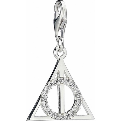 Carat Shop Strieborný prívesok Harry Potter Dary smrti s klipom BHPSC002