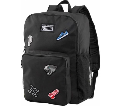 Batoh Puma Unisex Patch Backpack Black