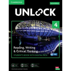 Unlock Level 4 Reading, Writing and Critical Thinking Student's Book with Digital Pack | Chris Sowton, Alan S. Kennedy (ISBN: 9781009031417)