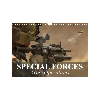 Special Forces Army OperationsWall DIN A4 landscape, CALVENDO 12 Month Wall 2026
