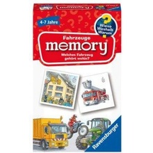 Ravensburger 20647 - Fahrzeuge memory® Wieso? Weshalb? Warum? der Spieleklassiker für 2-8 Spieler, Kinderspiel für alle Fahrzeug-Fans ab 4 bis 7 Jahre