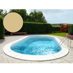 BWT Фолио за басейн Oval 490 x 300 x 150 см - Adria Blue - Дебелина 0, 8 mm / с клинова лайсна P3 (97S8153615)