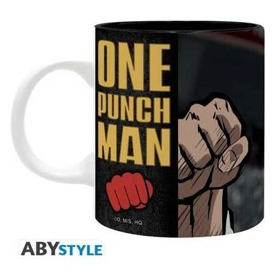 ABYstyle Hrnček ONE PUNCH MAN Saitama séria Serious 320 ml