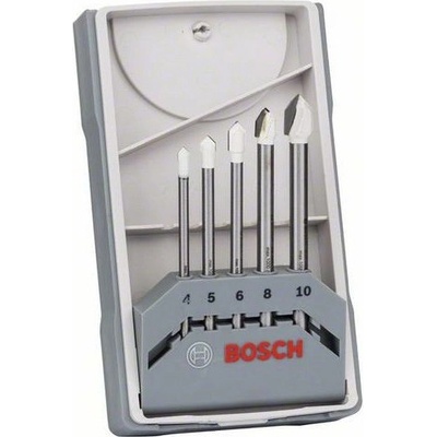 Bosch - 5dílná sada vrtáků na dlaždice CYL-9 Ceramic 4,0; 5,0; 6,0; 8,0; 10,0 mm