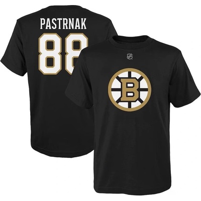 Outerstuff Dětské tričko Boston Bruins David Pastrňák #88 Player Name & Number – Zboží Dáma