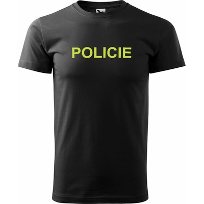 IMPAR Tričko Policie - nápis (Velikost: 5XL, Typ: pro muže)