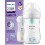 Avent Philips fľaša Natural Response s ventilom AirFree slon transparentní 260 ml