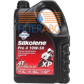 Image 1 of FUCHS Silkolene Pro 4 XP 10W-50 4 l