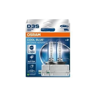OSRAM XENARC COOL BLUE INTENSE (NEXT GEN) D3S 35W 12/24V 2x (66340CBN-HCB)