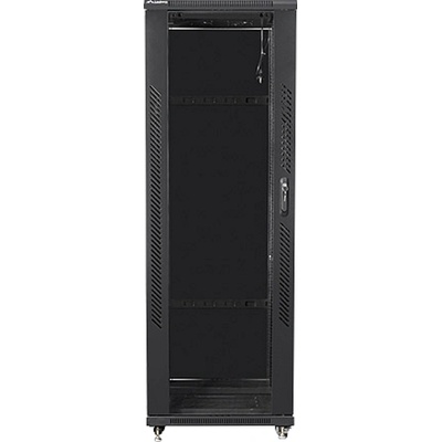 Lanberg rack cabinet 19" free-standing 37U / 600x800 self-assembly flat pack, black (FF01-6837-12B)