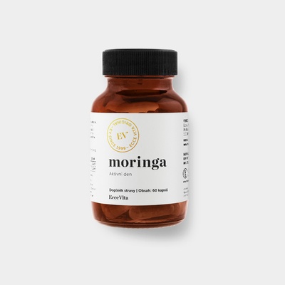Ecce Vita Moringa pro aktivní den 60 kapslí
