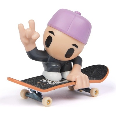 Tech Deck Spin Master SK8 CREW Fingerboard S FIGURKOU Fialová kšiltovka