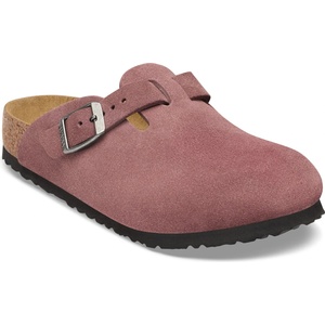 Birkenstock Детски сандали Birkenstock Kid's Boston BS Suede Leather Sandals - Pepper - размер 30 (702-5450-0215)