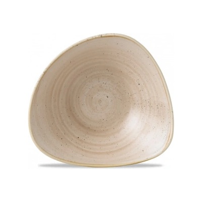 Churchill 1795 Stonecast Nutmeg Cream 23,5 cm miska ve tvaru trojúhelníku