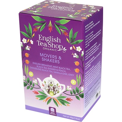 English Tea Shop Sada čajů Movers and shakers bio 20 ks 42 g
